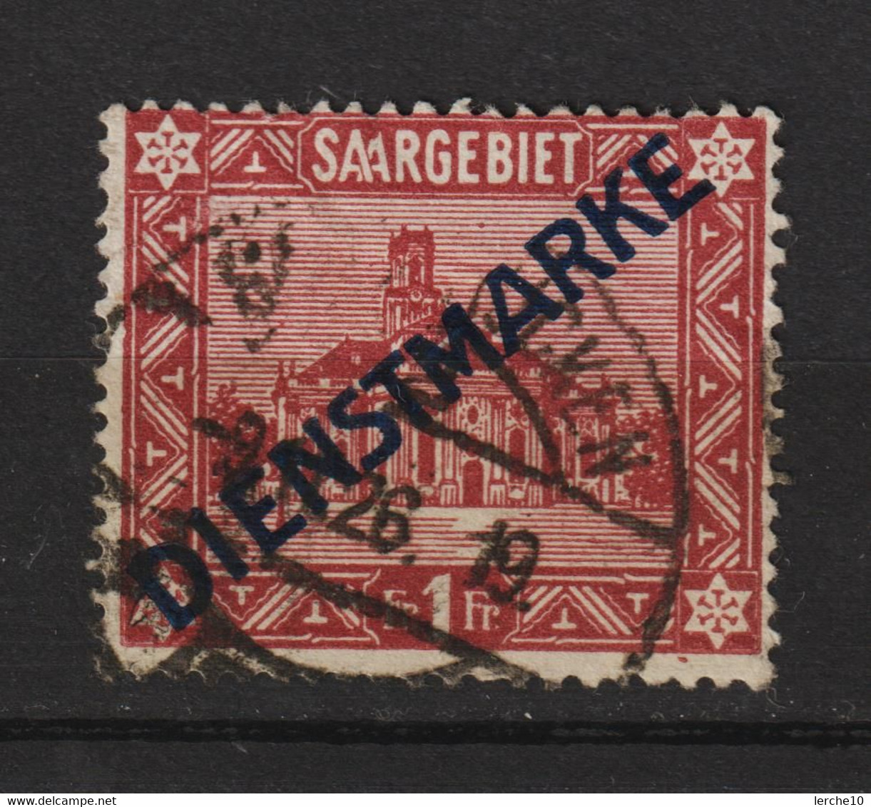 Saar MiNr. D 11 II Abart  (sab05) - Dienstmarken