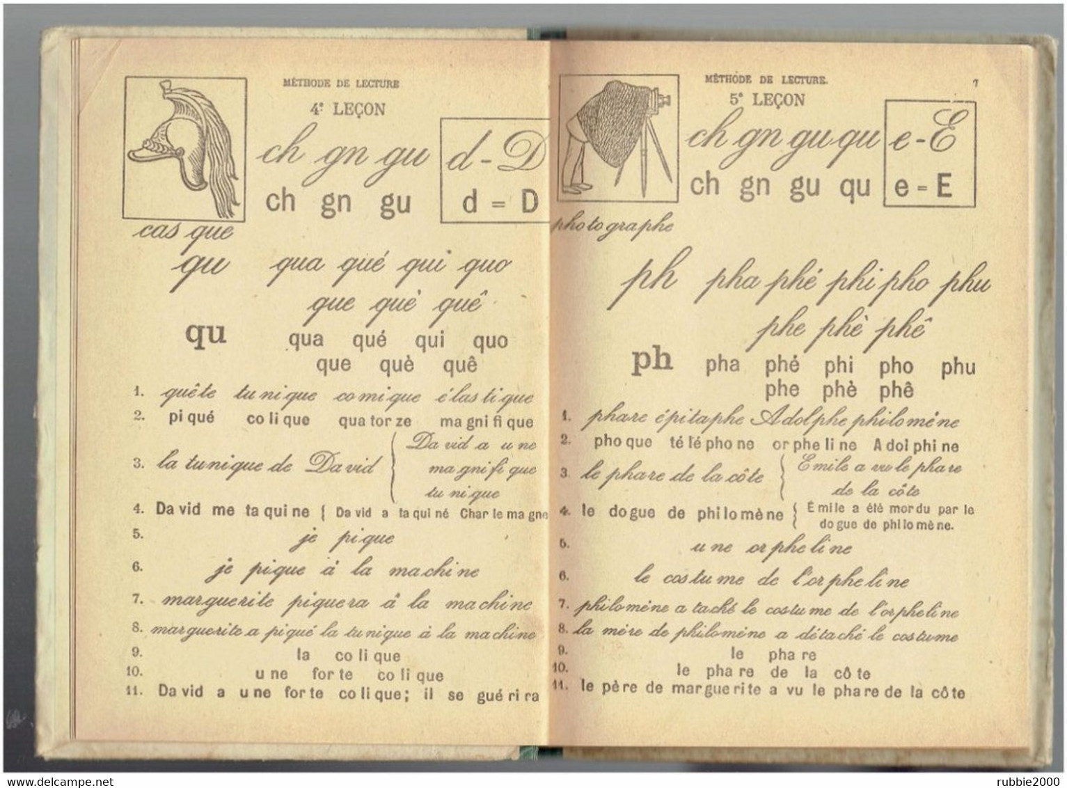 Livre Méthode De Lecture Et Récits Enfantins COURS COMPLET DE LECTURE ET DE MORALE Premier Degré 1932 - 0-6 Años