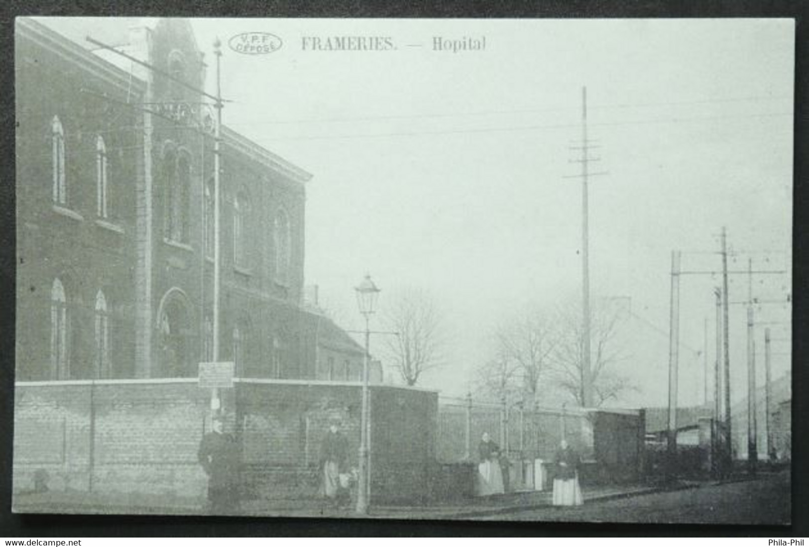 Frameries – Hopital (Commission Cortège - Imprimerie Ledent - Boussu) - Frameries