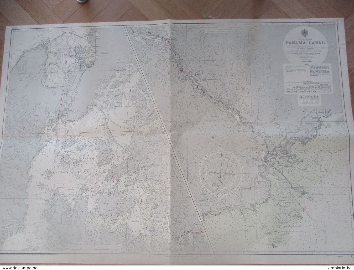 Panama Canal - Carte Marine - Nautical Charts