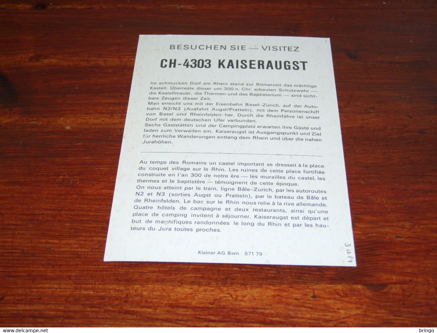 51855-                                KAISERAUGST - Augst