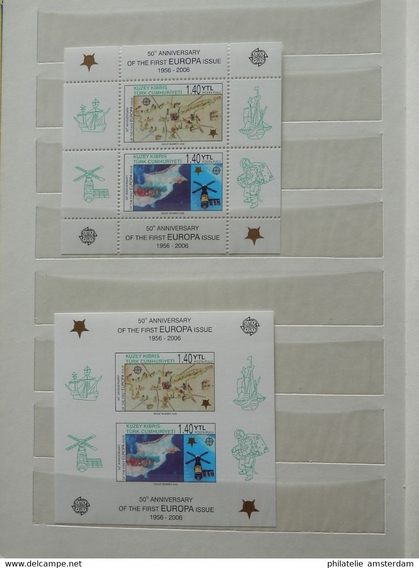 START 1 EURO: Europa CEPT: The 50th Anniversary Of The First Europa Issue (1956-2006): MNH Collection - Collections (with Albums)