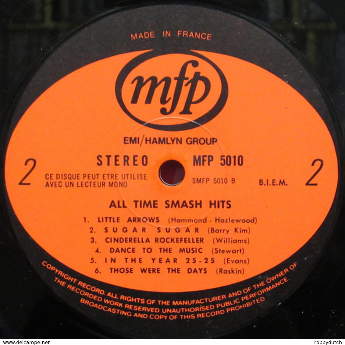 * LP *  ALL-TIME SMASH HITS - Compilaties