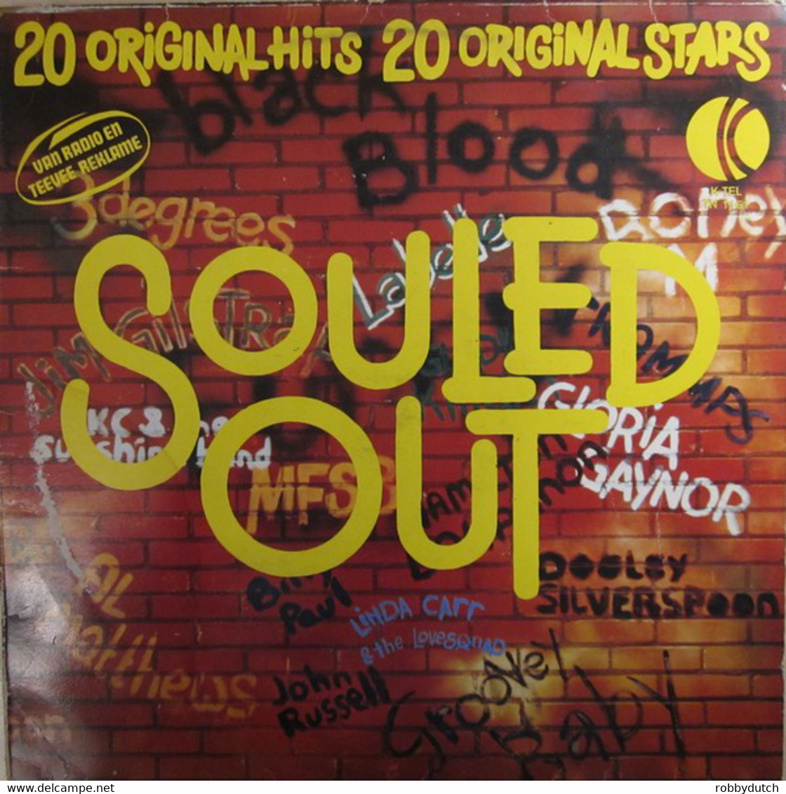 * LP *  SOULED OUT - VARIOUS ARTISTS (Holland 1976) - Compilations