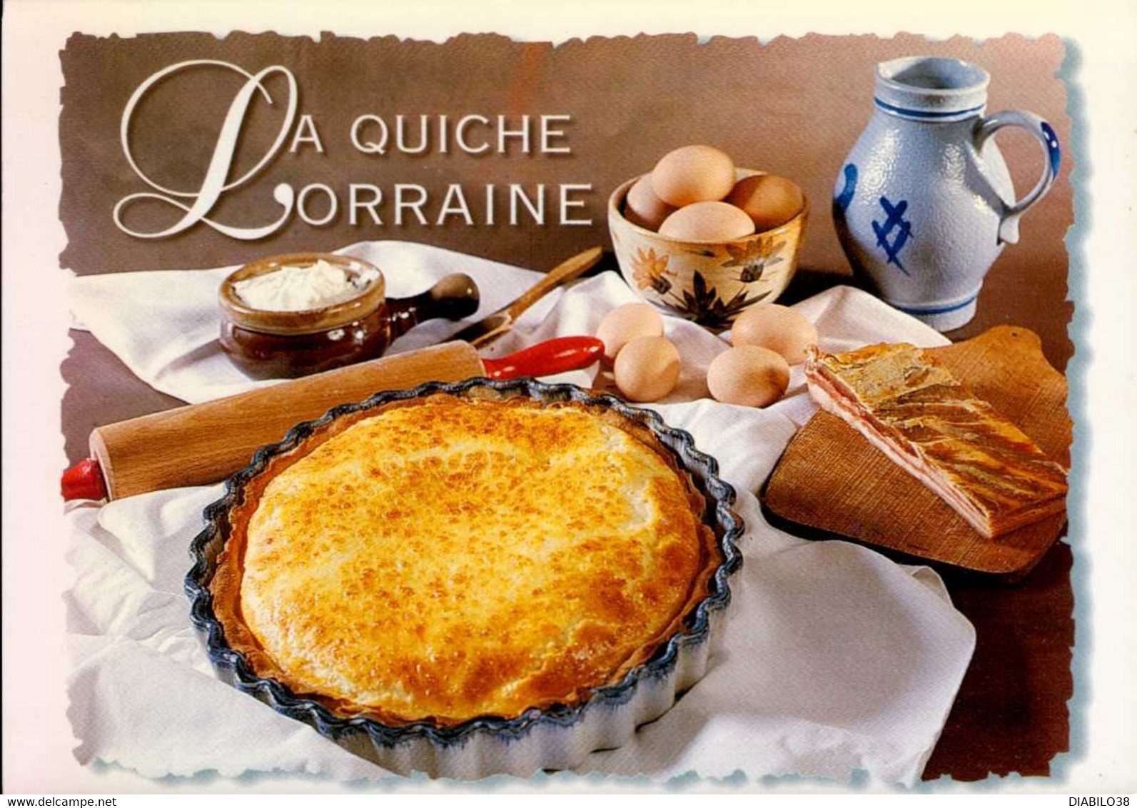 LA QUICHE LORRAINE - Küche & Rezepte