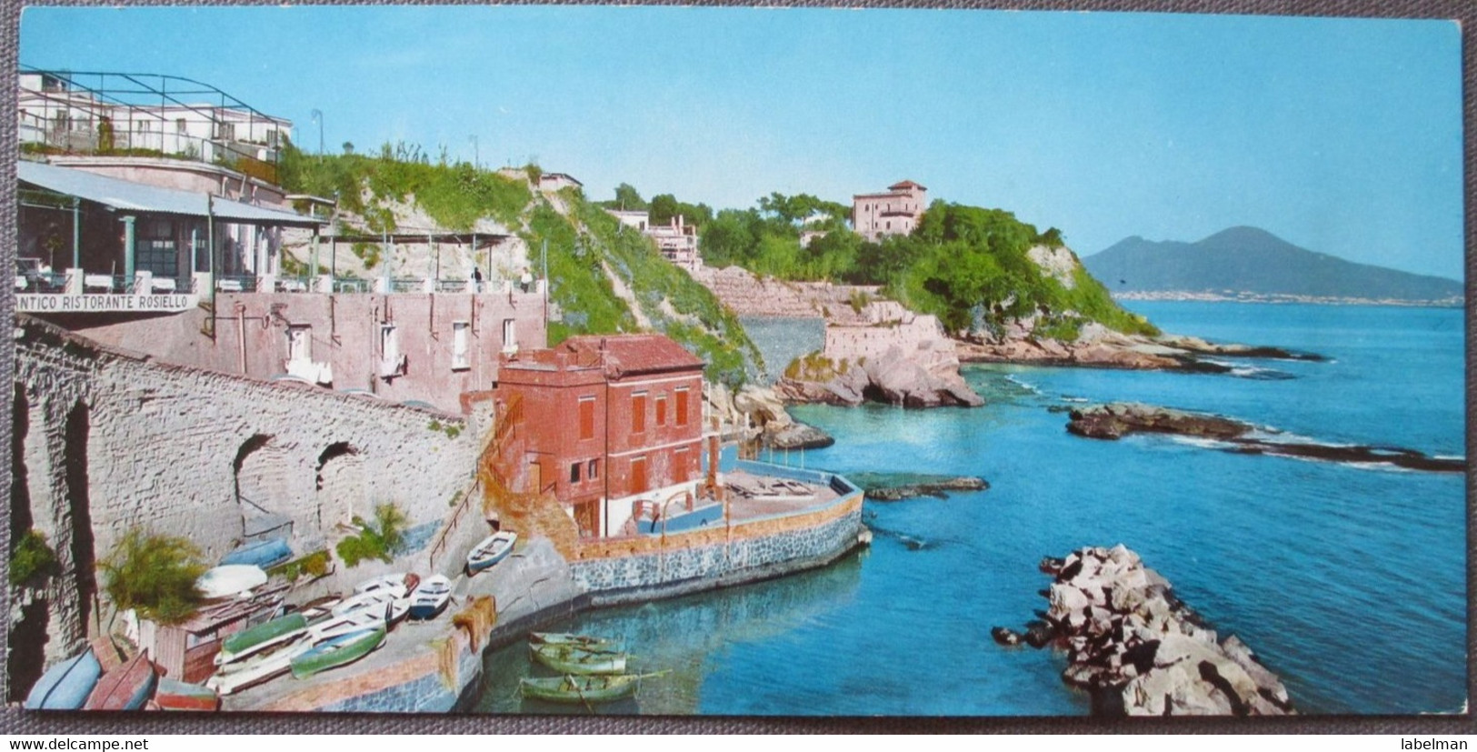 ITALY NAPOLI PANORAMA SEA PORT BEACH MOUNTAIN PORT CP AK PC POSTCARD PICTURE CARTOLINA PHOTO CARD KARTE CARTE POSTALE - Avellino