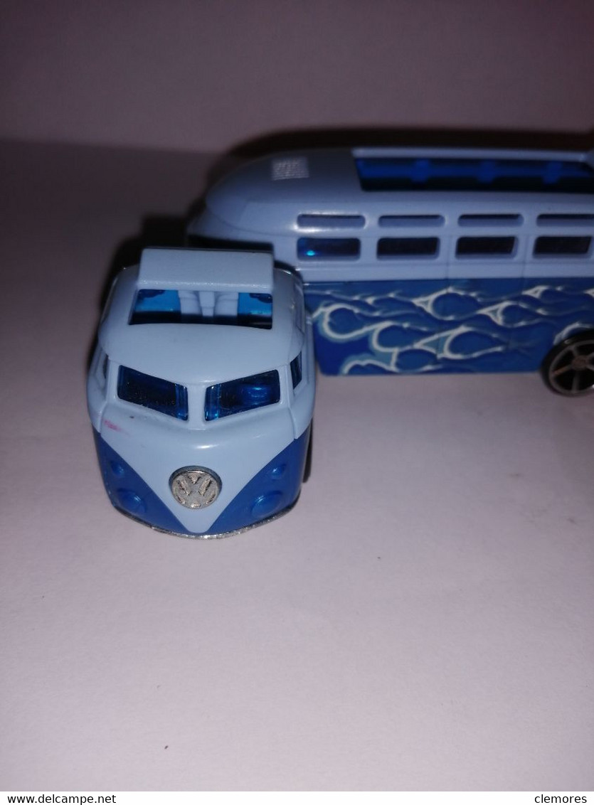 CUSTOM COMBI HOTWHEELS MATTEL 2015 - LKW, Busse, Baufahrzeuge