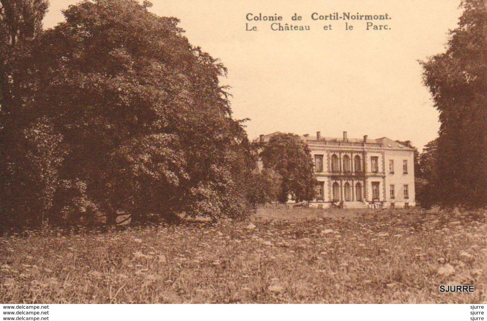 Cortil-Noirmont / Chastre - Le Château Et Le Parc - Kasteel - Chastre