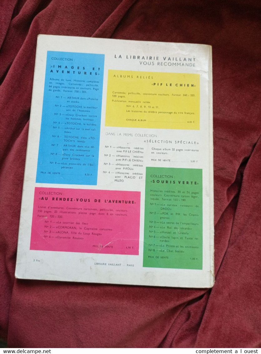 Pif Et Cie Sélection Spéciale 2 1965 Le Chien Humanité Arnal Vaillant Gadget Placid Muzo Arthur Mas - Pif - Autres