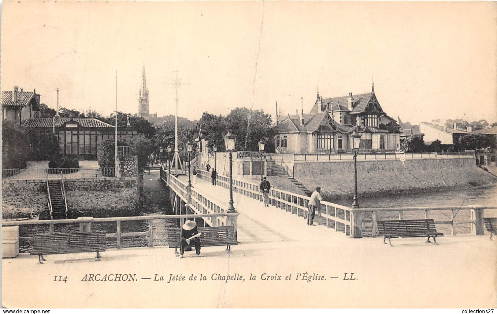 ARCACHON-LOT DE 650 CARTES POSTALES-QUELQUES EXEMPLES