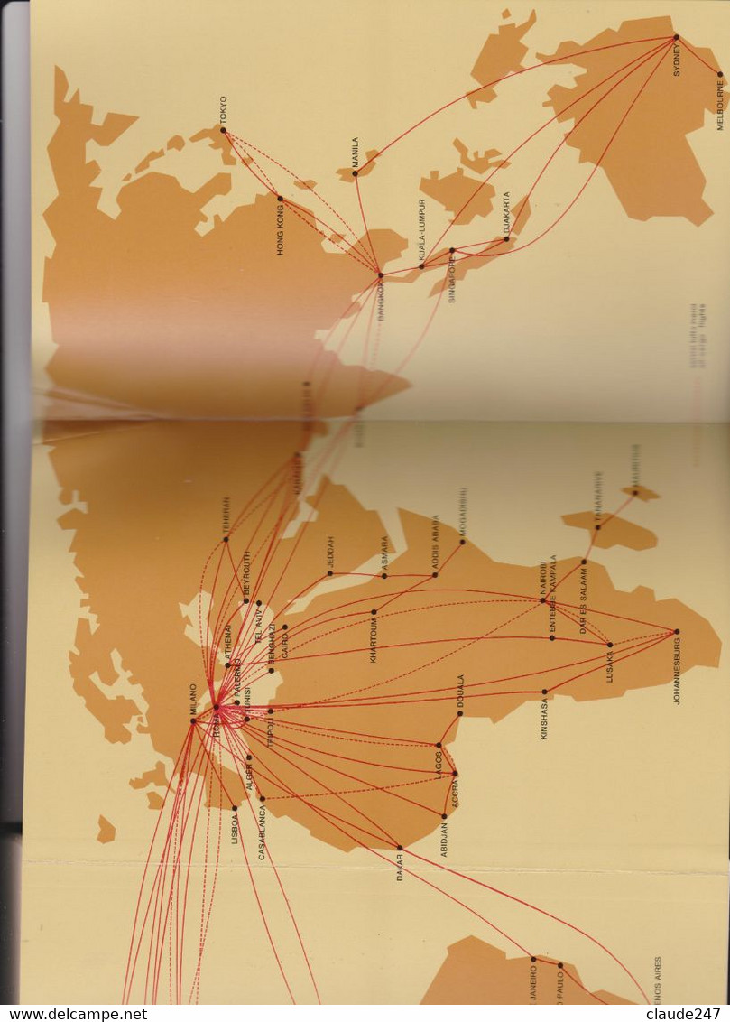 ALITALIA - ATI 1973 Agenda Nuova Nazareno Gabrielli - Cadeaux Promotionnels