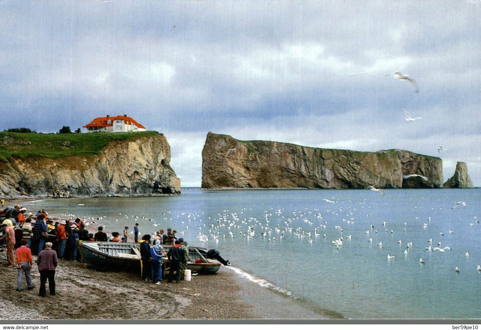 CANADA PERCE QUEBEC RETOUR DE LA PECHE A PERCE PREPARATION DU POISSON - Percé