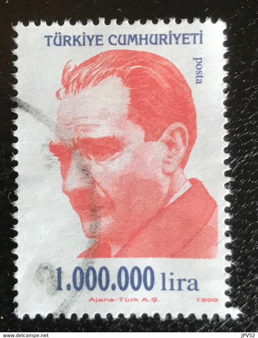 Türkiye Cumhuriyeti - Turkije - C11/20 - (°)used - 1999 - Michel 3200 - Kemal Mustafa Atatürk - Oblitérés