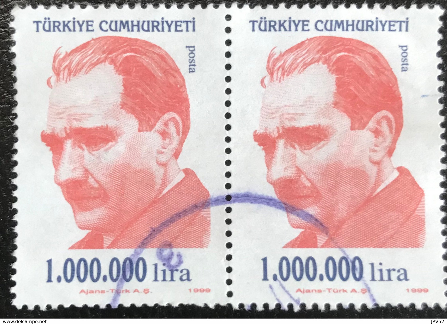 Türkiye Cumhuriyeti - Turkije - C11/20 - (°)used - 1999 - Michel 3200 - Kemal Mustafa Atatürk - Used Stamps