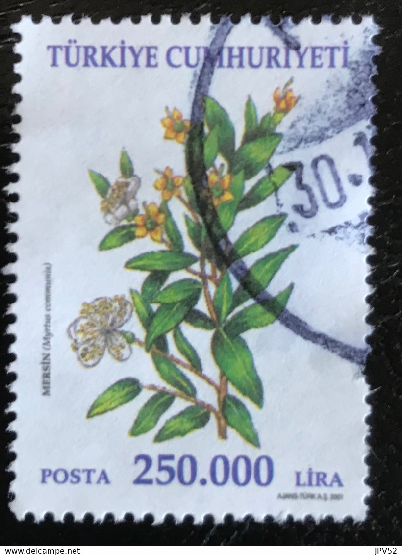 Türkiye Cumhuriyeti - Turkije - C11/20 - (°)used - 2001 - Michel 3272 - Heilzame Planten - Used Stamps