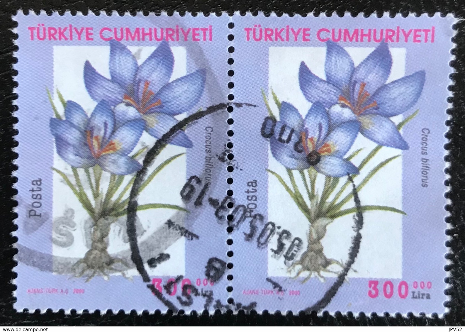 Türkiye Cumhuriyeti - Turkije - C11/20 - (°)used - 2000 - Michel 3246 - Bloemen - Oblitérés