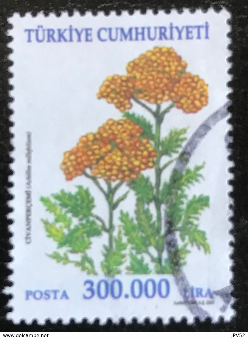 Türkiye Cumhuriyeti - Turkije - C11/21 - (°)used - 2001 - Michel 3273 - Heilzame Planten - Gebraucht