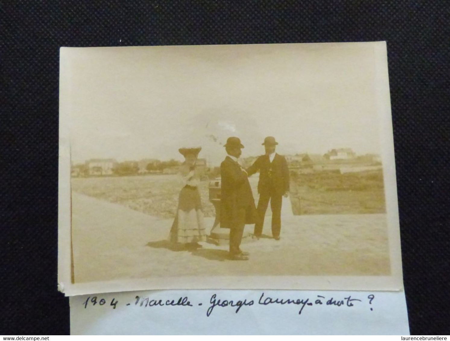 44 - SAINT-NAZAIRE -  MARCELLE ET GEORGES LAUNAY - 1903 - Places
