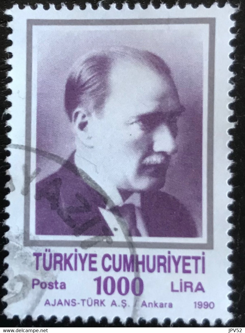 Türkiye Cumhuriyeti - Turkije - C11/21 - (°)used - 1990 - Michel 2905 - Kemal Atatürk - Oblitérés