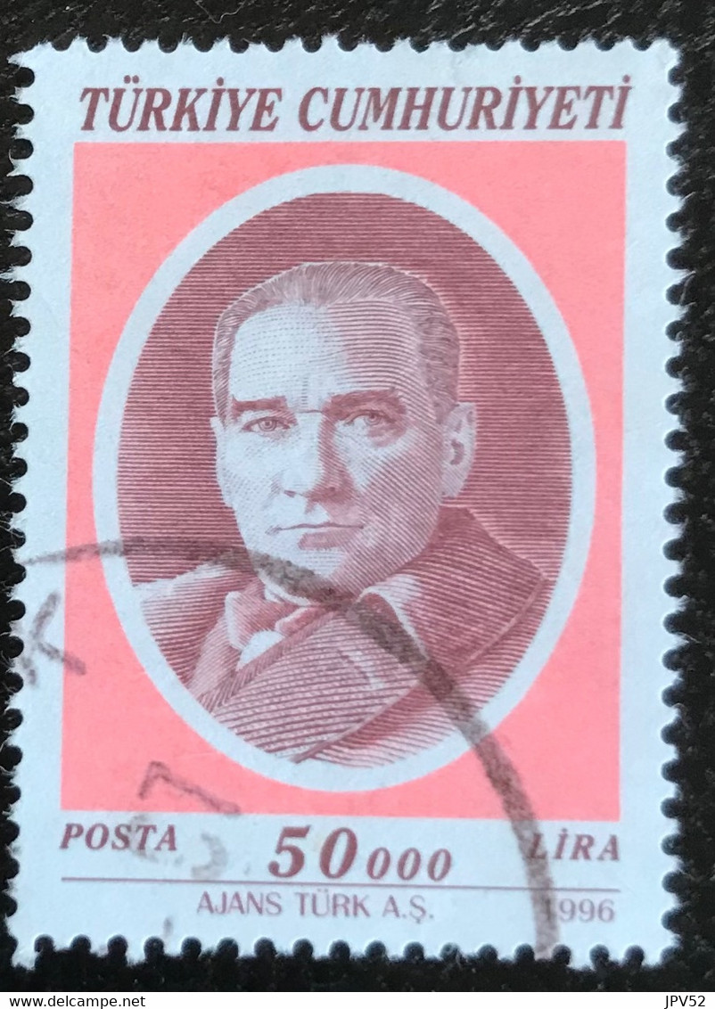Türkiye Cumhuriyeti - Turkije - C11/21 - (°)used - 1996 - Michel 3076 - Kemal Atatürk - Used Stamps