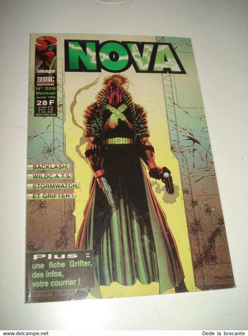 C22 / Marvel Comics  NOVA  N° 229 SEMIC éditions - Mensuel Janvier 1998 - Etat  Neuf - Nova