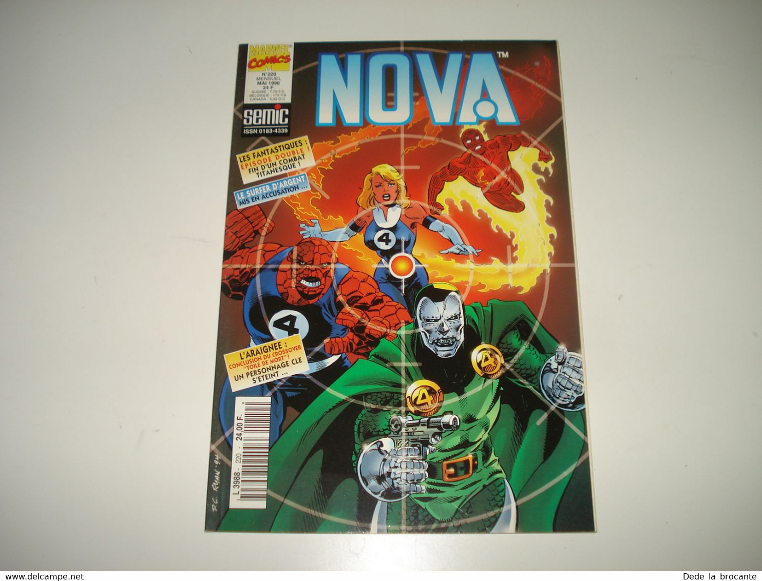 C22 / Marvel Comics  NOVA  N° 220 SEMIC éditions - Mai 1996 - Etat  Neuf - Nova