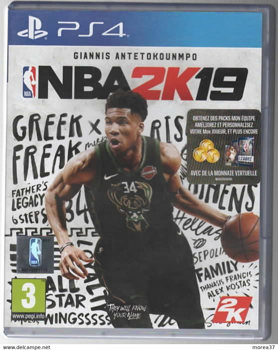 Jeux PS4 NBA 2K19    C15 - PS4