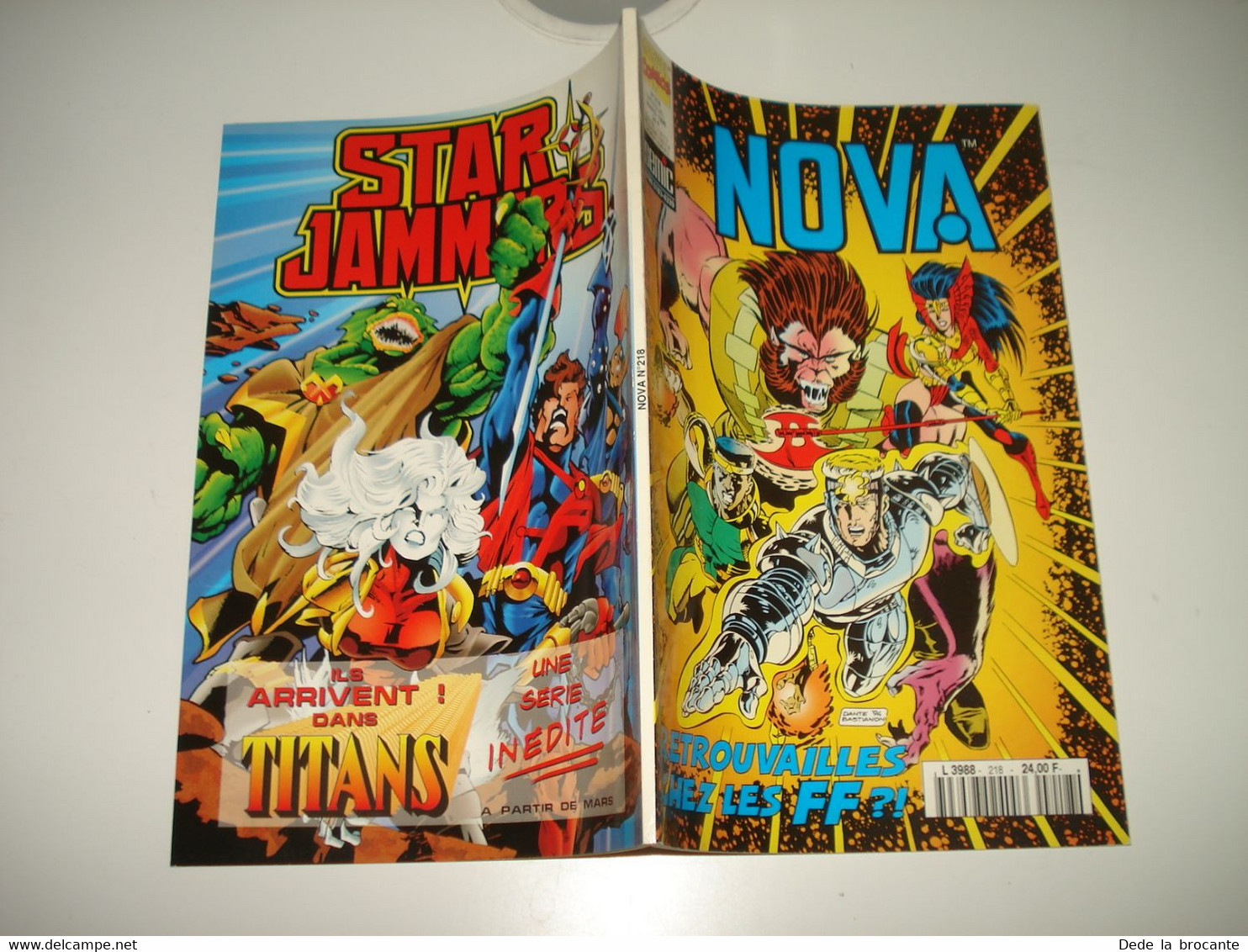 C22 / Marvel Comics  NOVA  N° 218 SEMIC éditions - Mars 1996 - Etat  Neuf - Nova