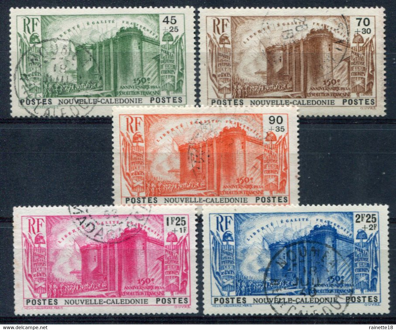 Nouvelle Calédonie    175/179  Oblitérés - Used Stamps