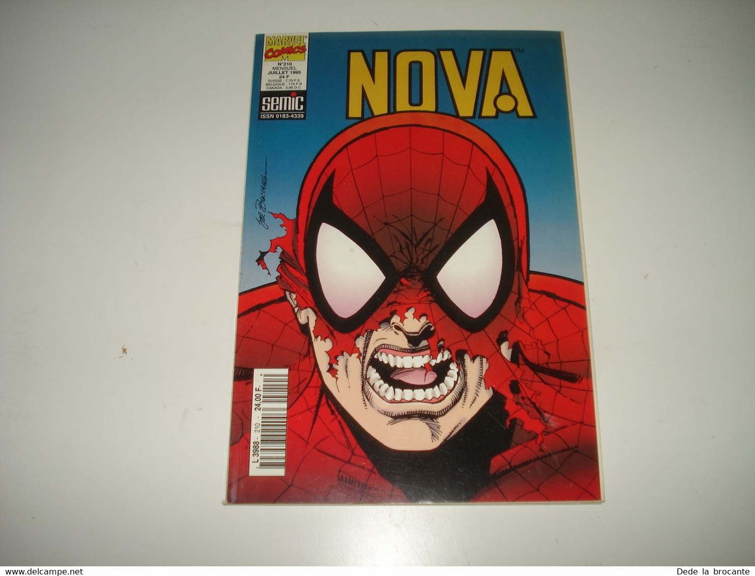 C22 / Marvel Comics  NOVA  N° 210  SEMIC éditions - Juillet 1995 - Etat Neuf - Nova