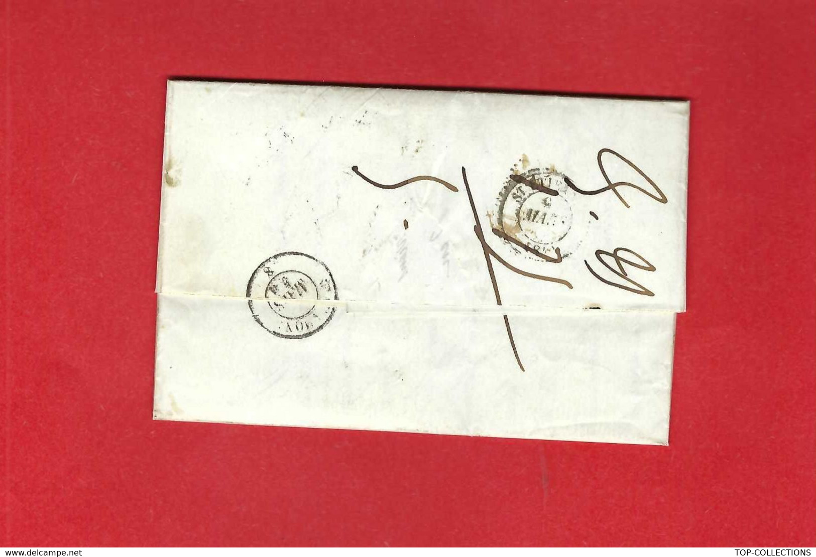 1854 EXCEPTIONNELLE ENTETE Et SIGNATURE " MONTGOLFIER" à Annonay Ardèche V.HISTORIQUE - Documents Historiques