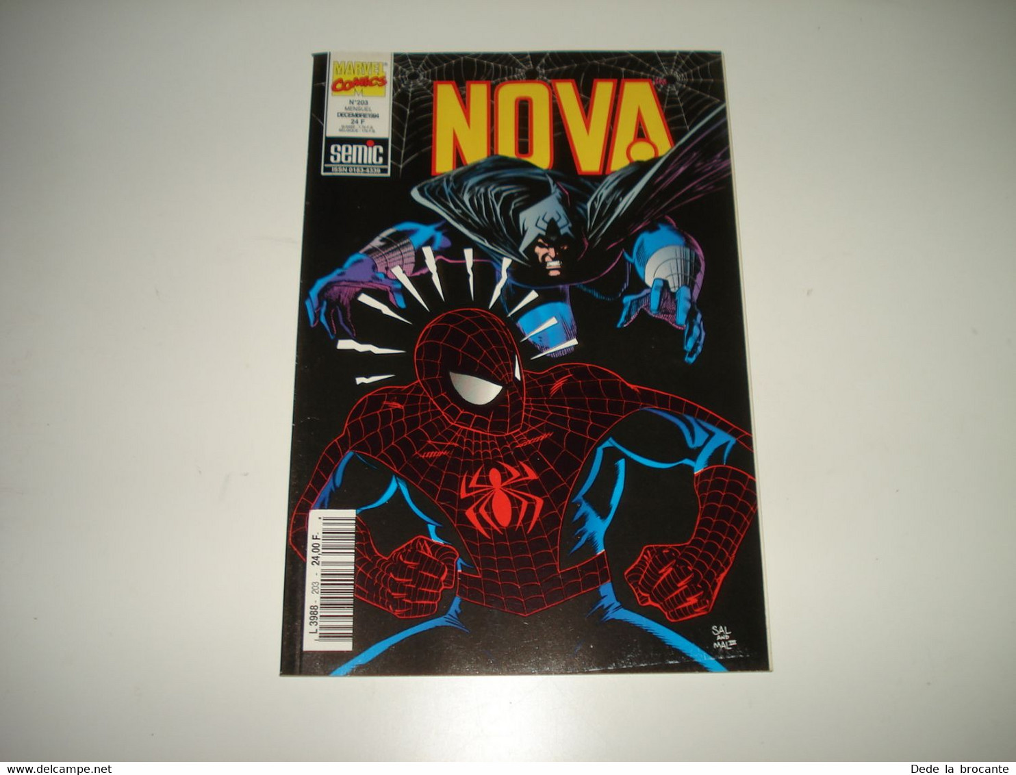 C22 / Marvel Comics  NOVA  N° 203  SEMIC éditions - Décembre 1994  - Comme Neuf - Nova