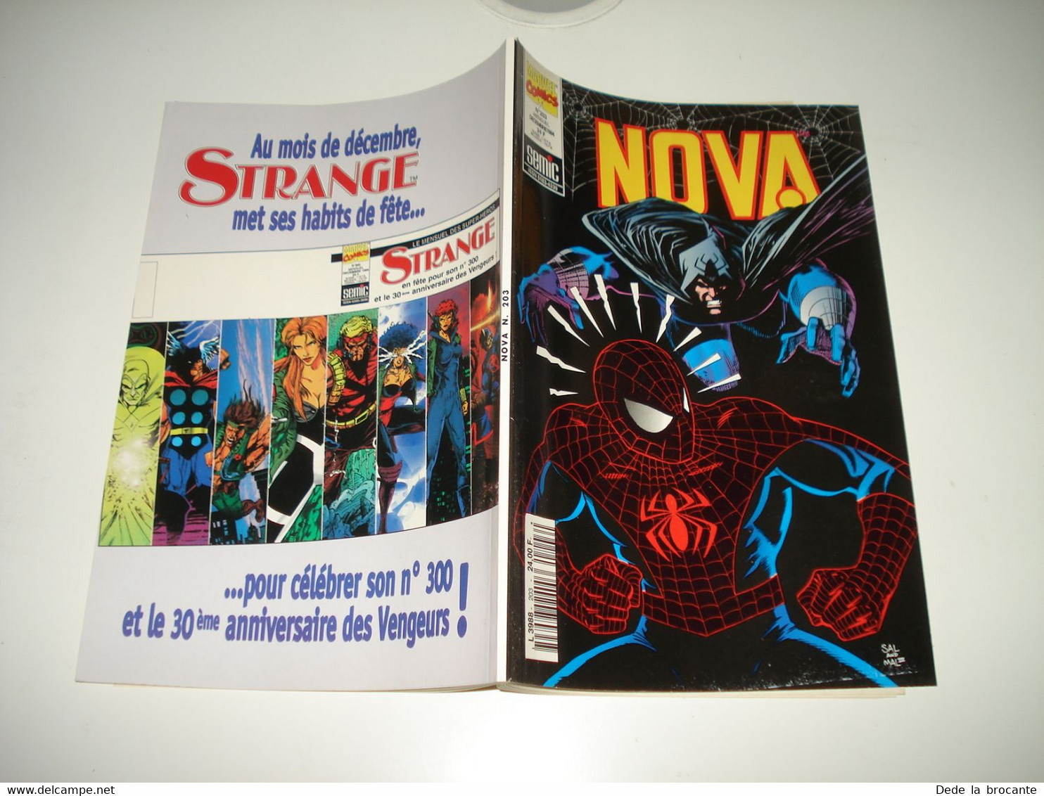 C22 / Marvel Comics  NOVA  N° 203  SEMIC éditions - Décembre 1994  - Comme Neuf - Nova