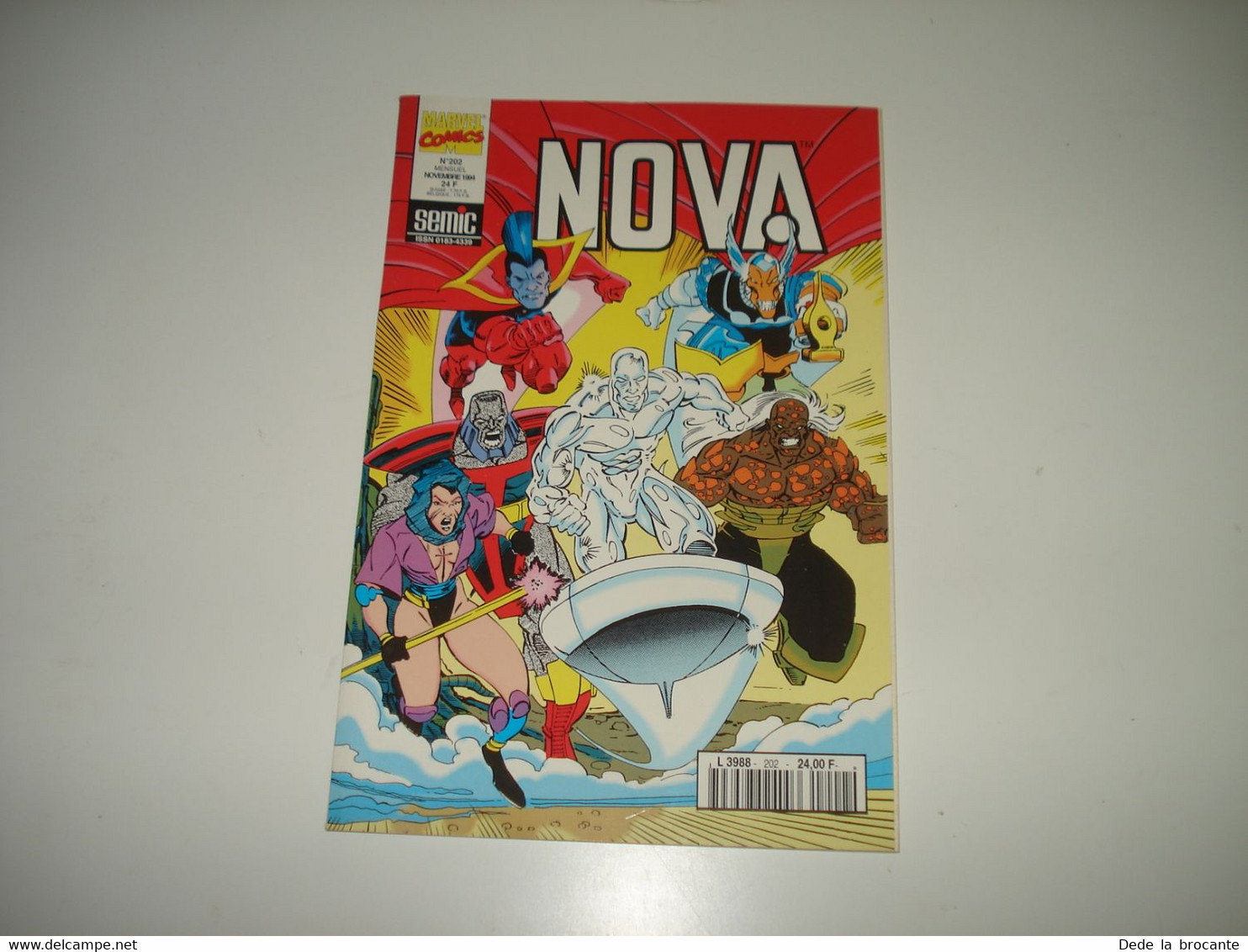 C22 / Marvel Comics  NOVA  N° 202  SEMIC éditions - Novembre  1994  - Comme Neuf - Nova