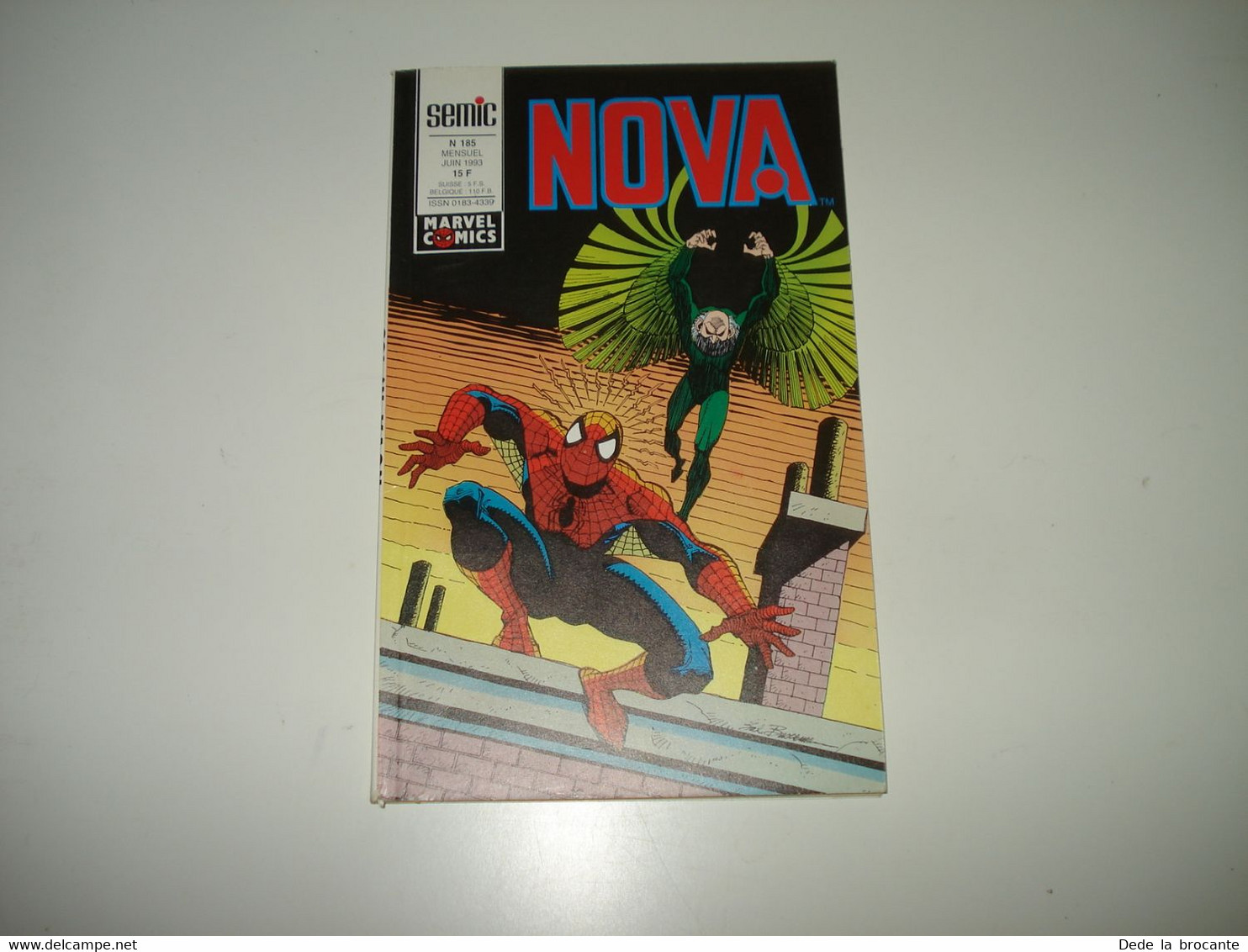C22 / Marvel Comics  NOVA  N° 185  SEMIC éditions - Juin  1993  - Comme Neuf - Nova