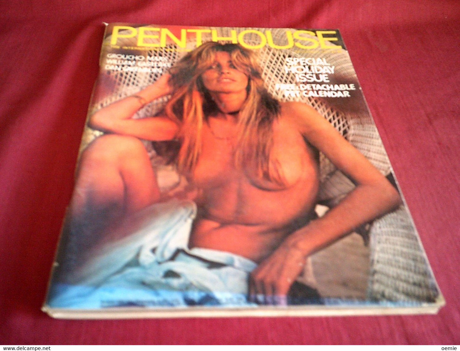 PENTHOUSE  DECEMBER 1973 - Pour Hommes