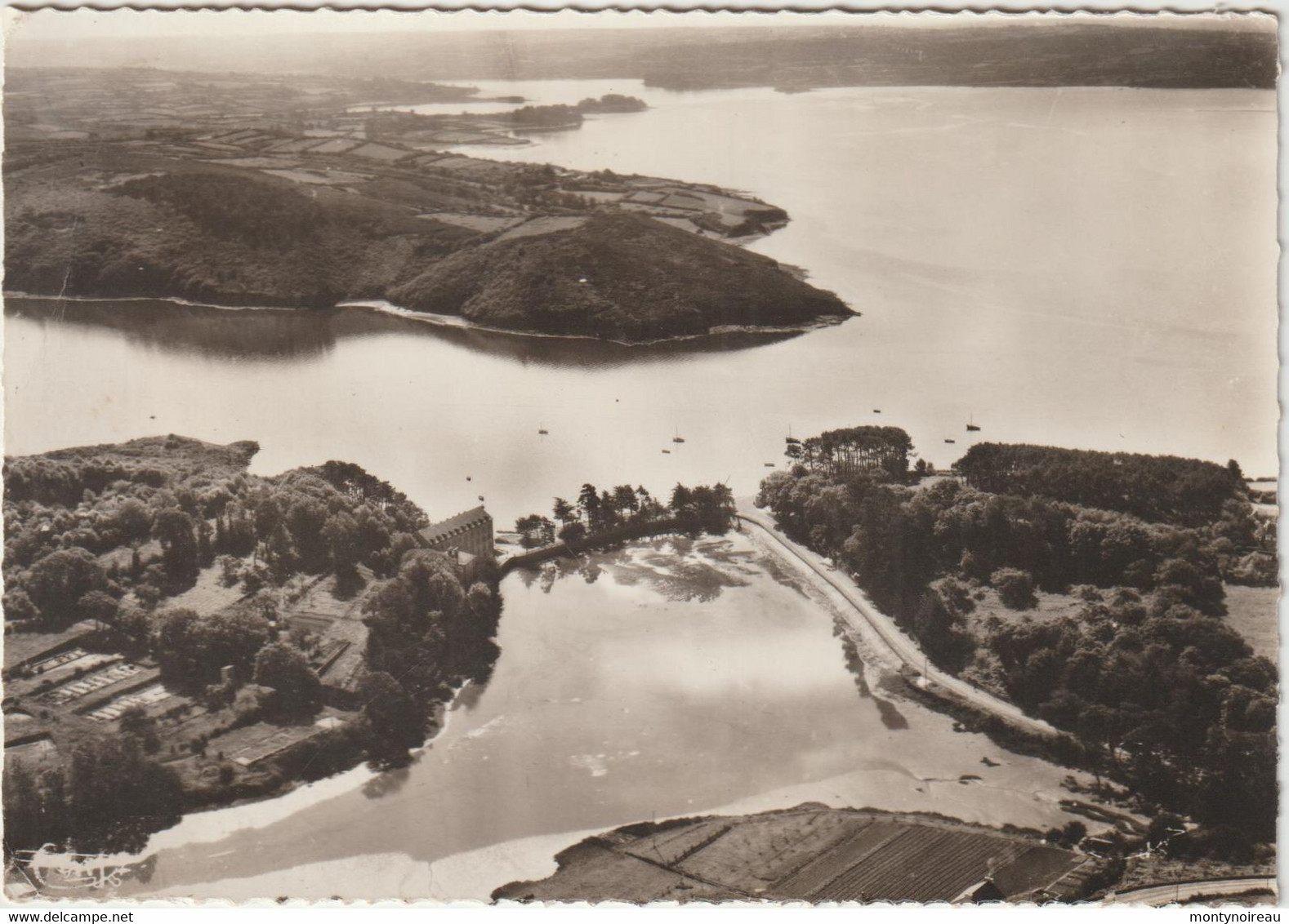 Finistère : DAOULAS , Logonna , Moulin Mer  1966 - Daoulas