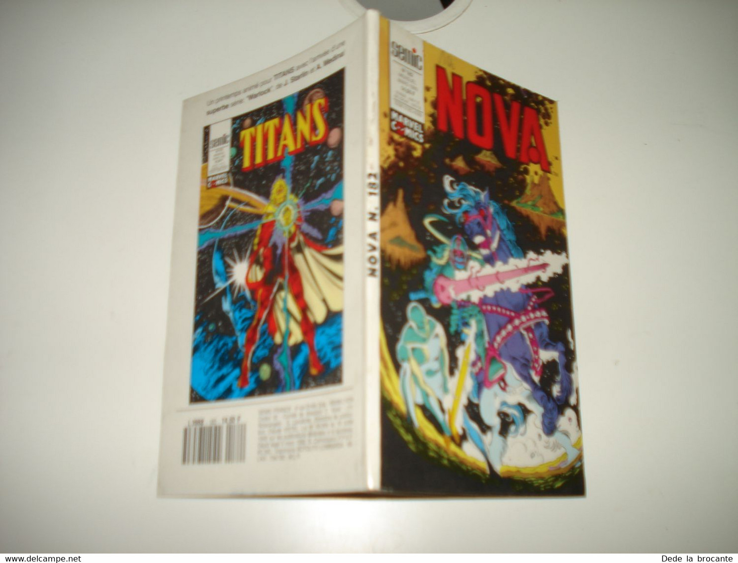 C22 / Marvel Comics  NOVA  N° 182  SEMIC éditions - Mars   1993  - Comme Neuf - Nova