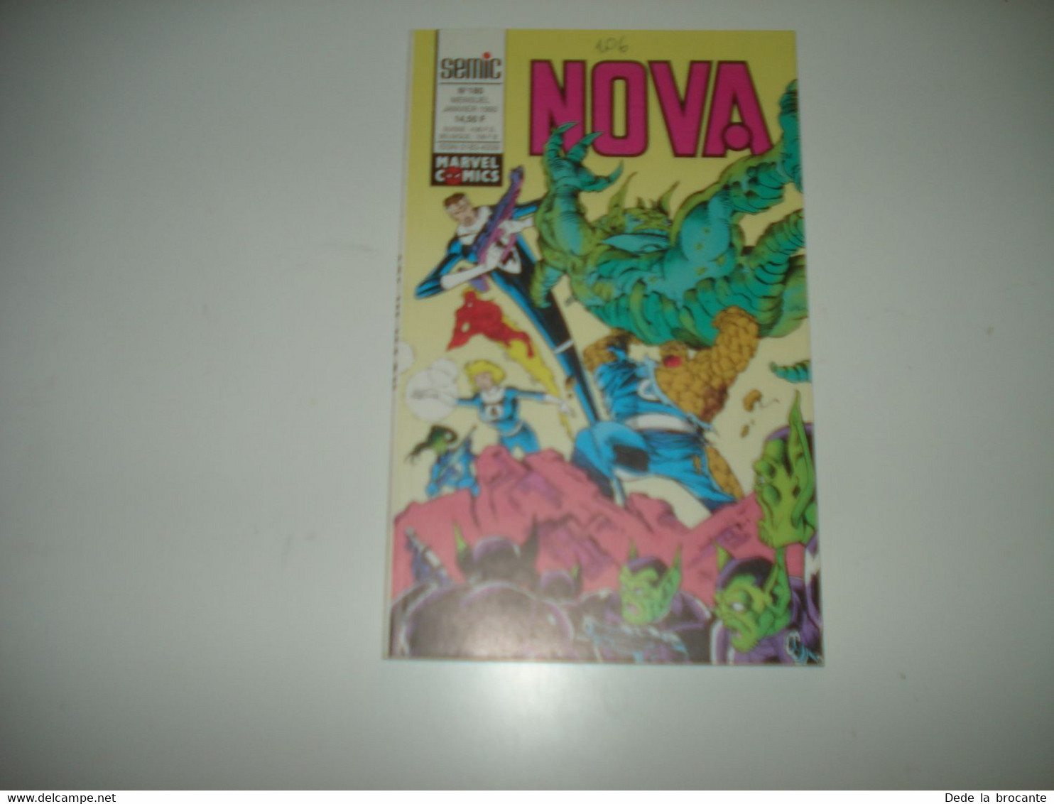 C22 / Marvel Comics  NOVA  N° 180  SEMIC éditions - Janvier   1993  - Comme Neuf - Nova