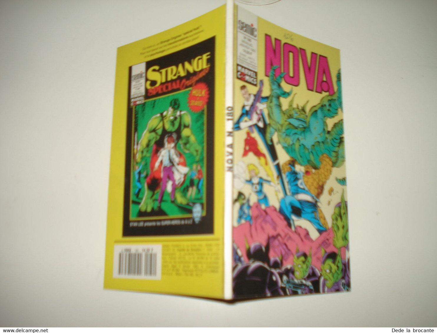 C22 / Marvel Comics  NOVA  N° 180  SEMIC éditions - Janvier   1993  - Comme Neuf - Nova