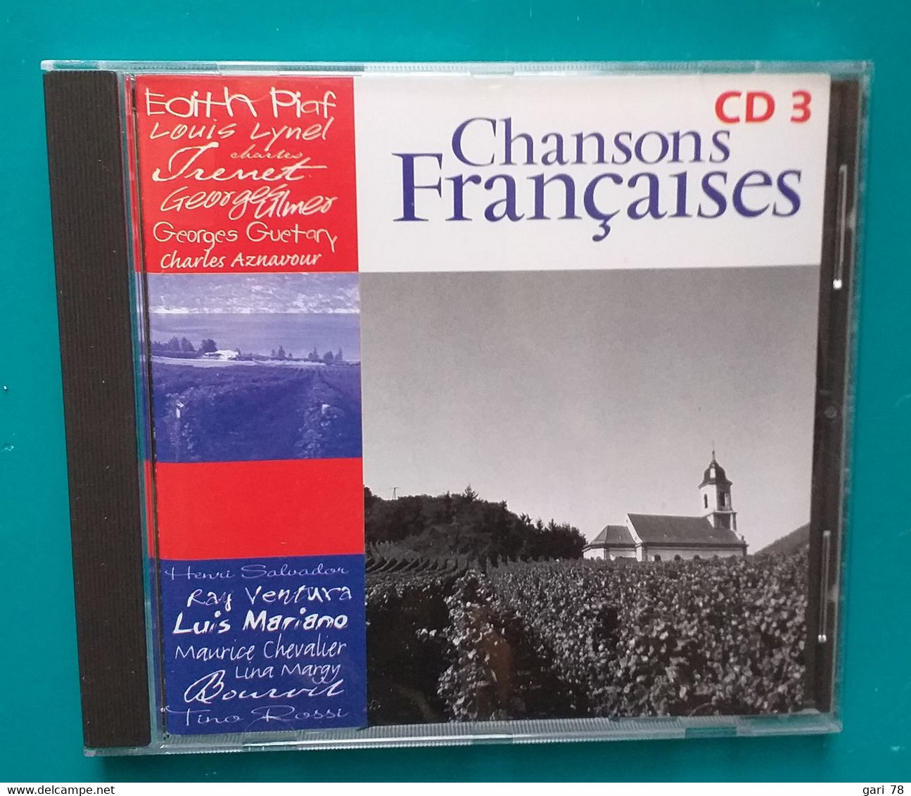 CHANSONS françaises numéro 2, lot de 3 CD