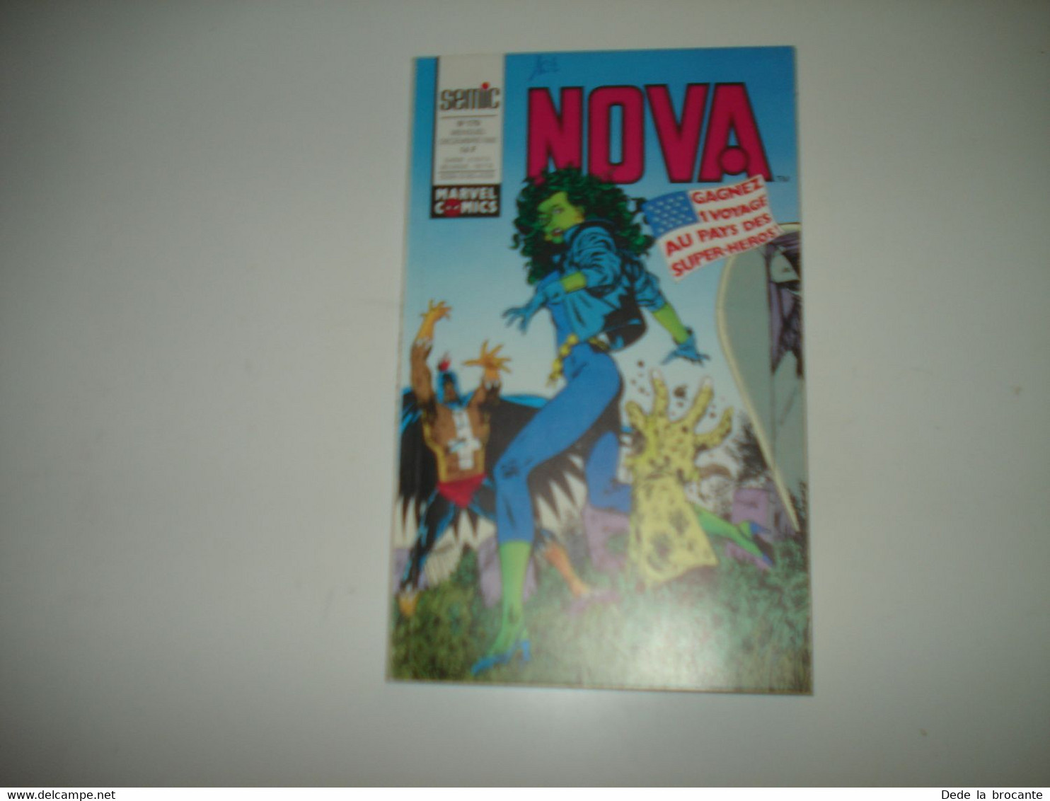 C22 / Marvel Comics  NOVA  N° 179  SEMIC Décembre 1992 -  Neuf + Bulletin  Concours - Nova