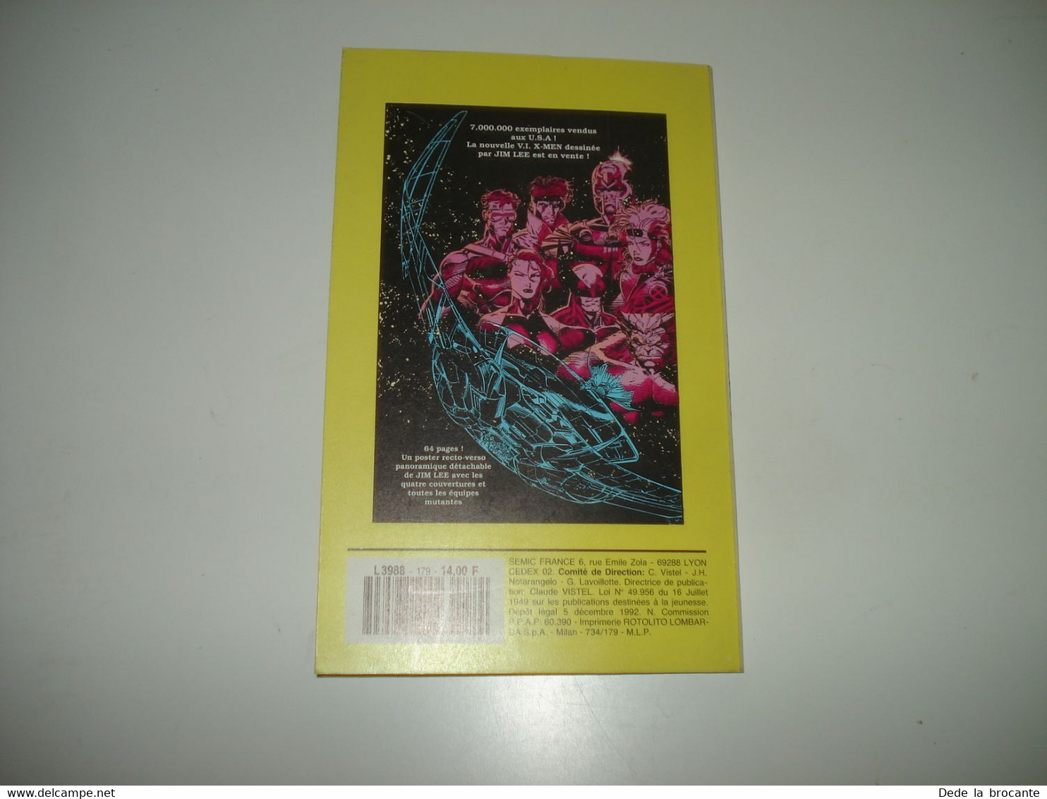 C22 / Marvel Comics  NOVA  N° 179  SEMIC Décembre 1992 -  Neuf + Bulletin  Concours - Nova