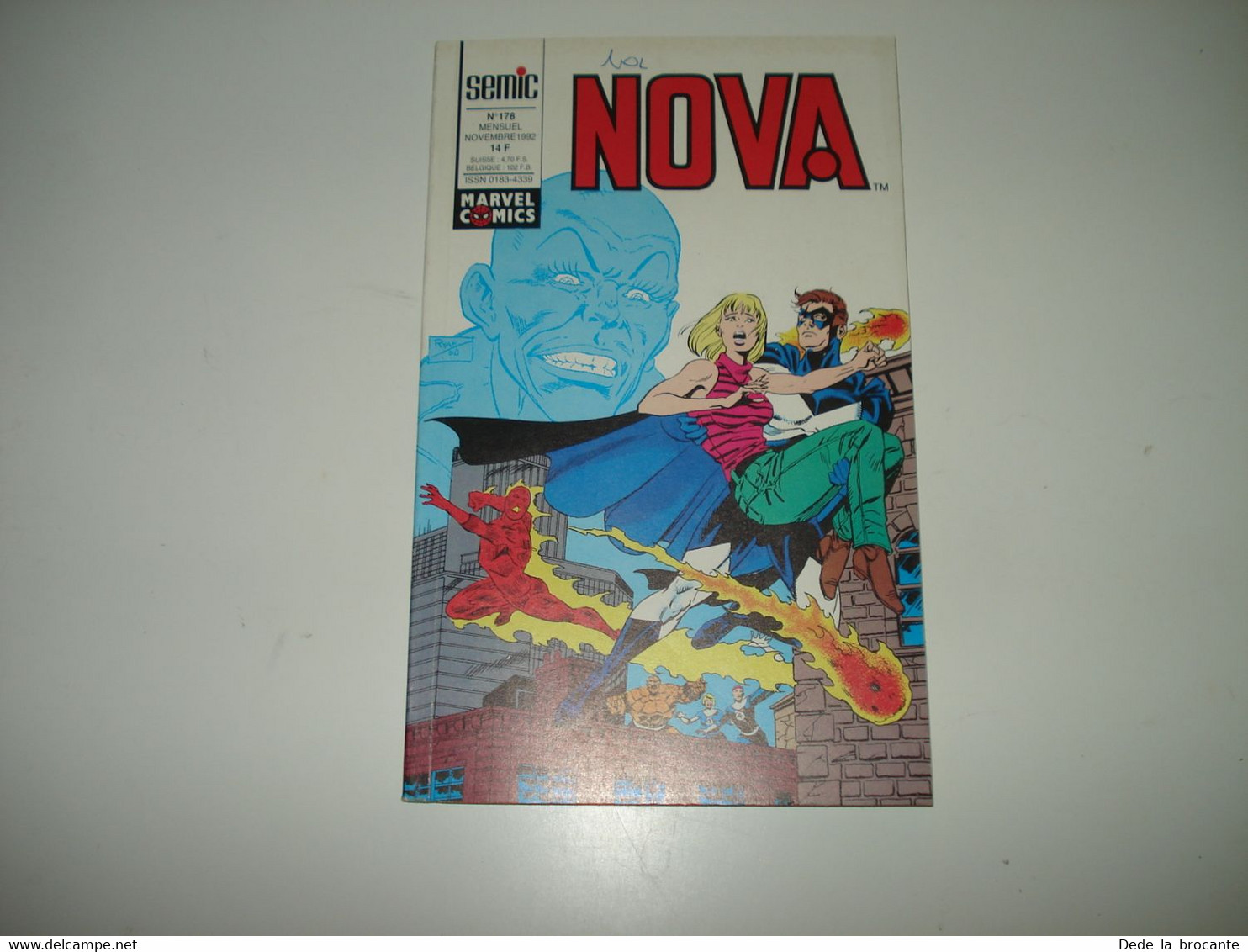 C22 / Marvel Comics  NOVA  N° 178  SEMIC éditions - Novembre 1992 -  Comme Neuf - Nova
