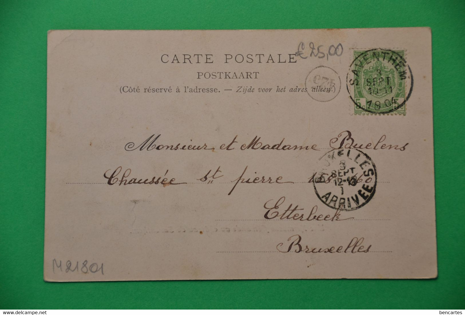 Saventhem 1904: Une Kermesse Flamande Au Chateau Très Animée - Zaventem