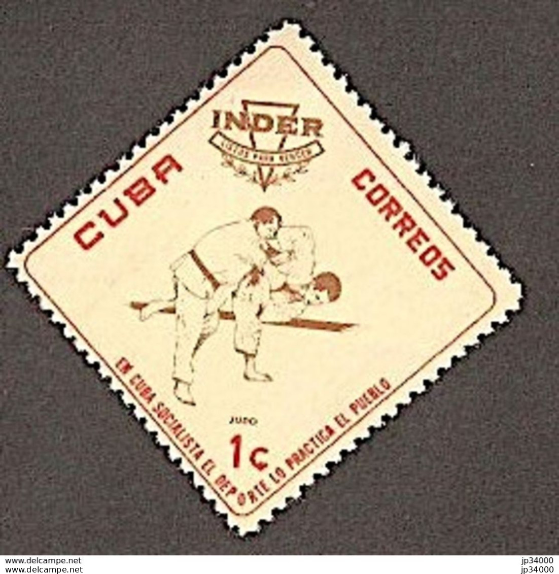 CUBA, Judo, Arts Martiaux. 1 Valeur émise En 1962 ** MNH - Judo