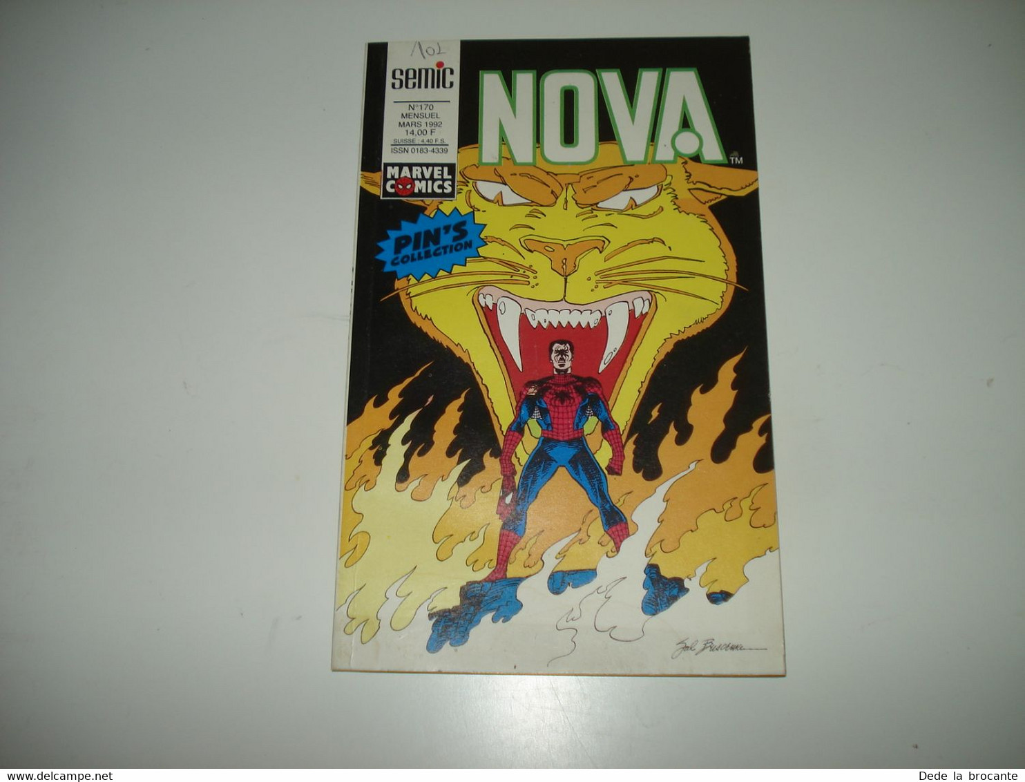C22 / Marvel Comics  NOVA  N° 170  SEMIC éditions - Mars  1992 -  Comme Neuf - Nova