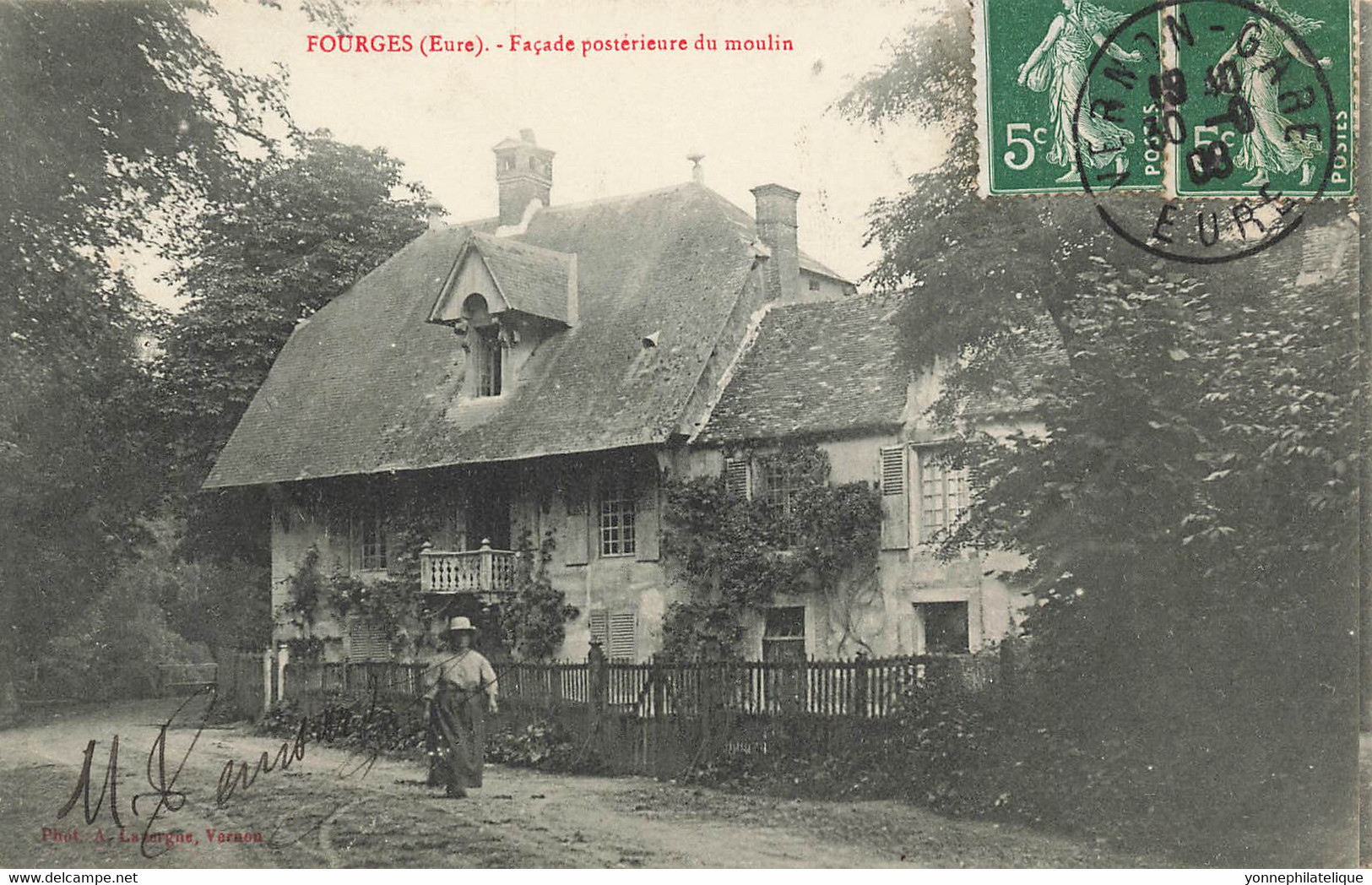 27 - EURE - FOURGES - Façade Postérieure Du Moulin - Superbe - 10847 - Fourges