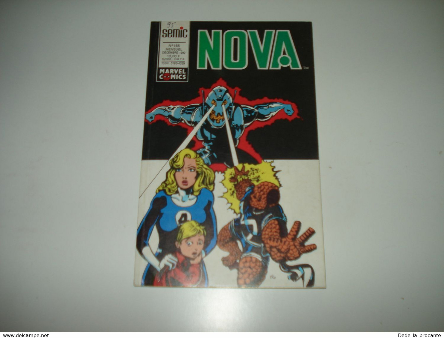 C22 / Marvel Comics  NOVA  N° 155  SEMIC éditions - Décembre 1990 -  Comme Neuf - Nova