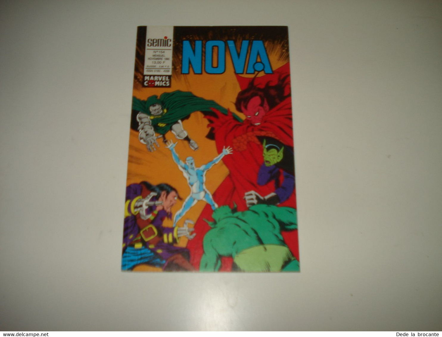 C22 / Marvel Comics  NOVA  N° 154  SEMIC éditions - Novembre  1990 -  Comme Neuf - Nova